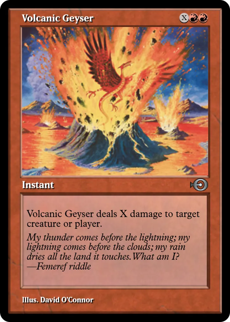 Volcanic Geyser