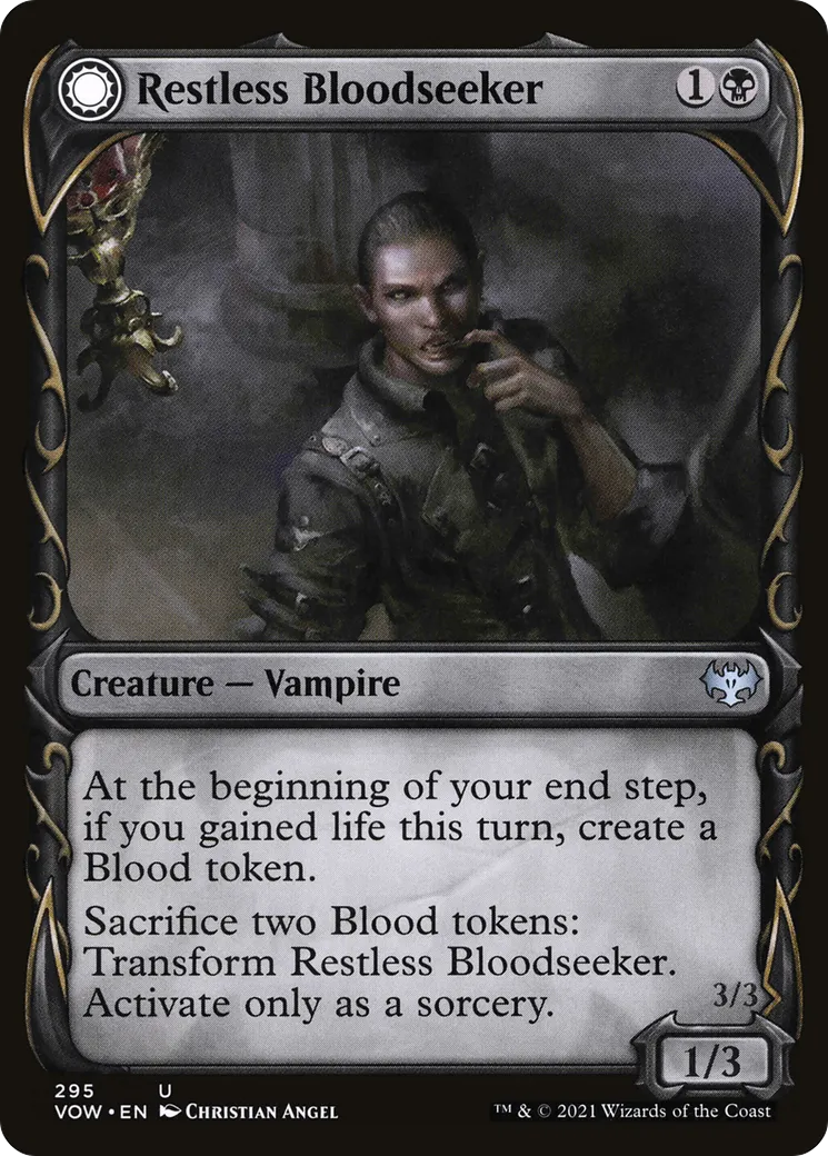 Restless Bloodseeker // Bloodsoaked Reveler