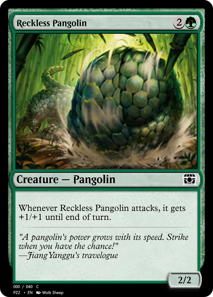 Reckless Pangolin