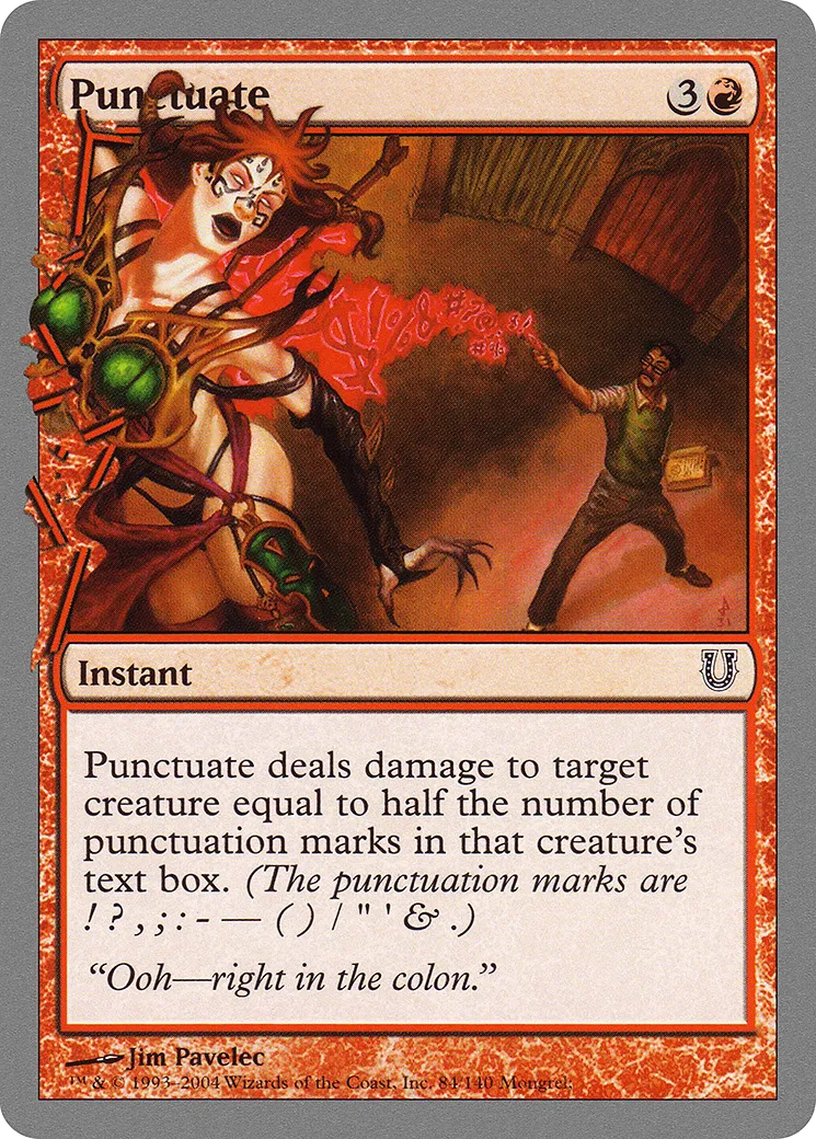 Punctuate