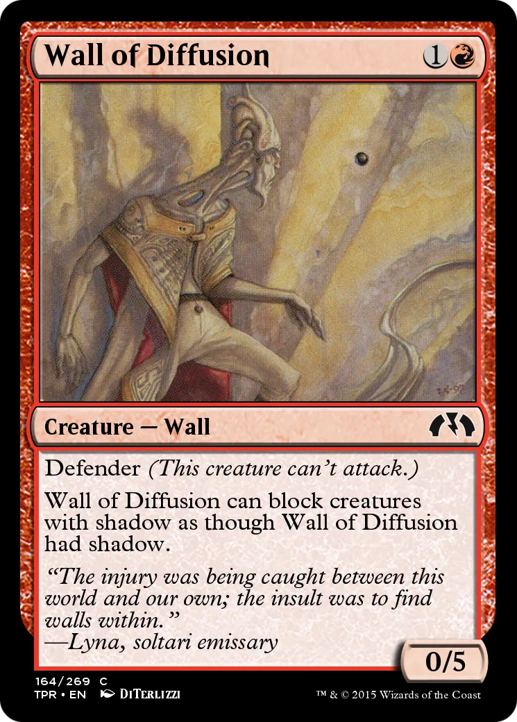 Wall of Diffusion