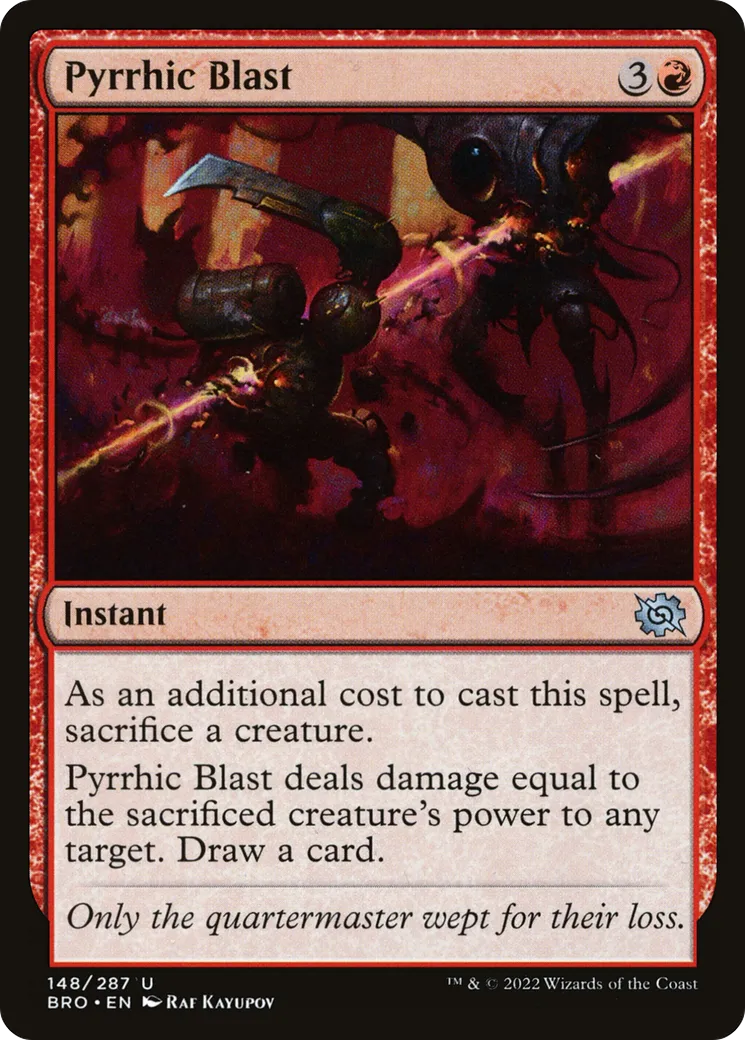 Pyrrhic Blast