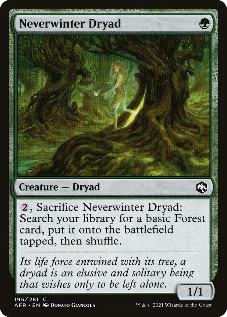 Neverwinter Dryad
