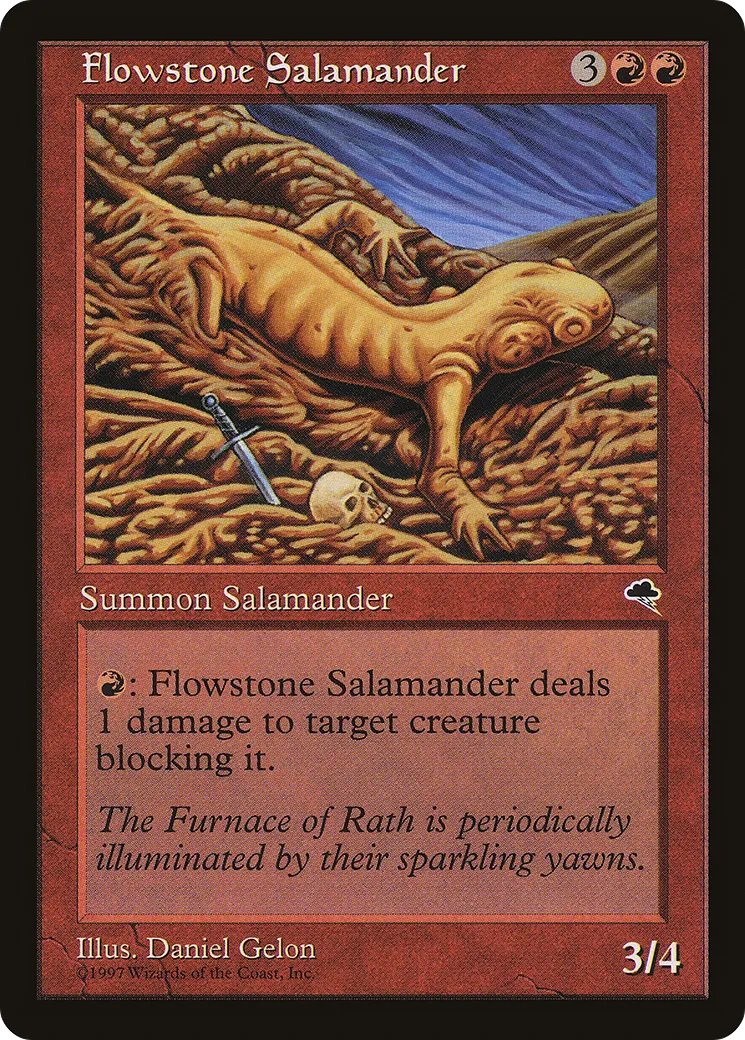 Flowstone Salamander