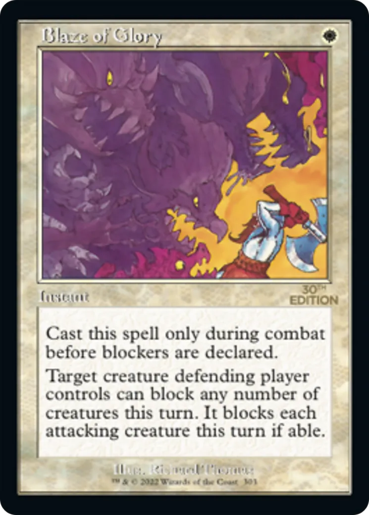 Blaze of Glory