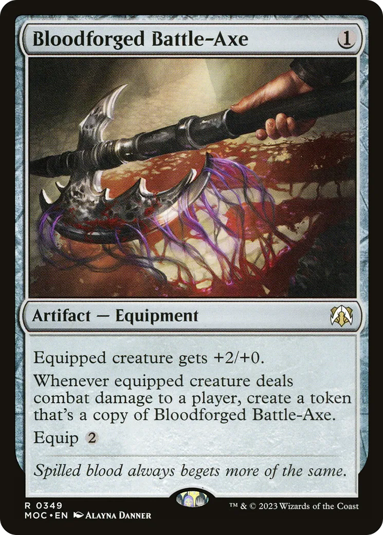 Bloodforged Battle-Axe