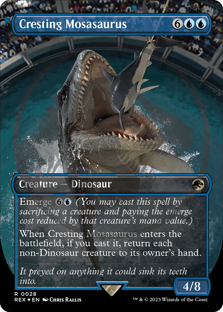 Cresting Mosasaurus