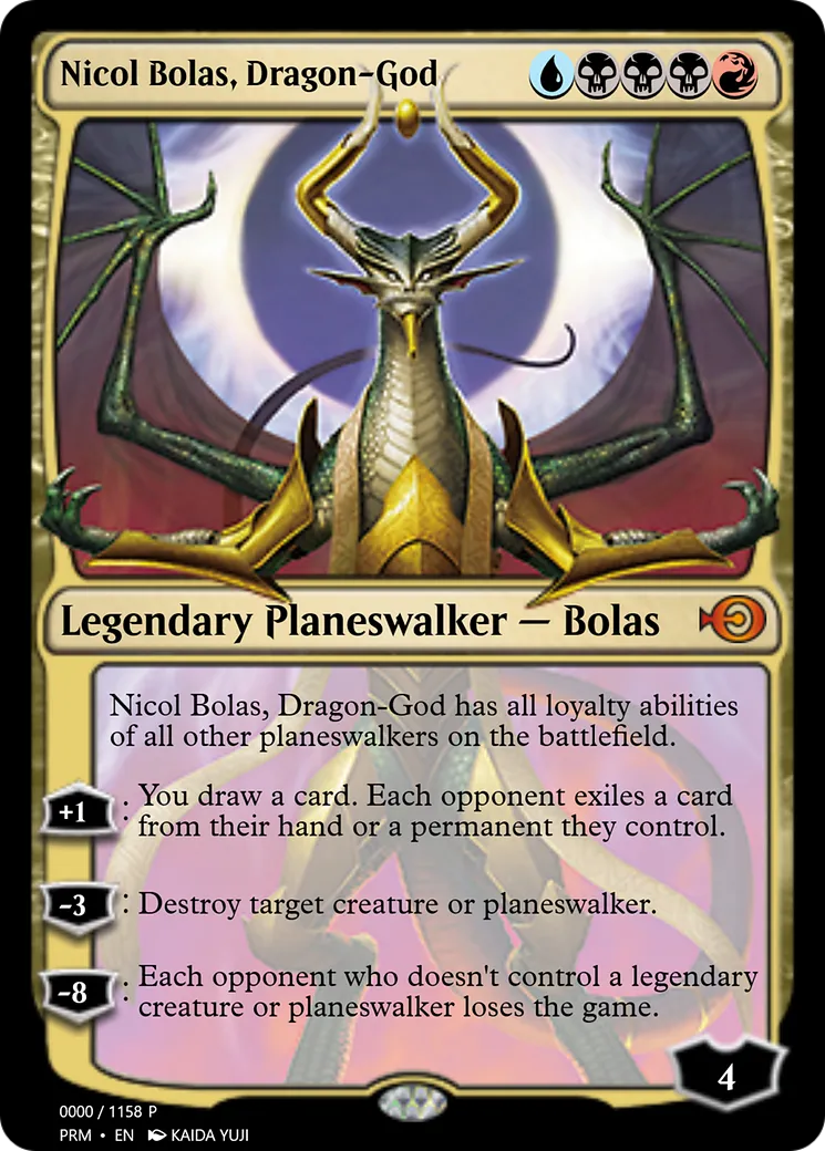 Nicol Bolas, Dragon-God