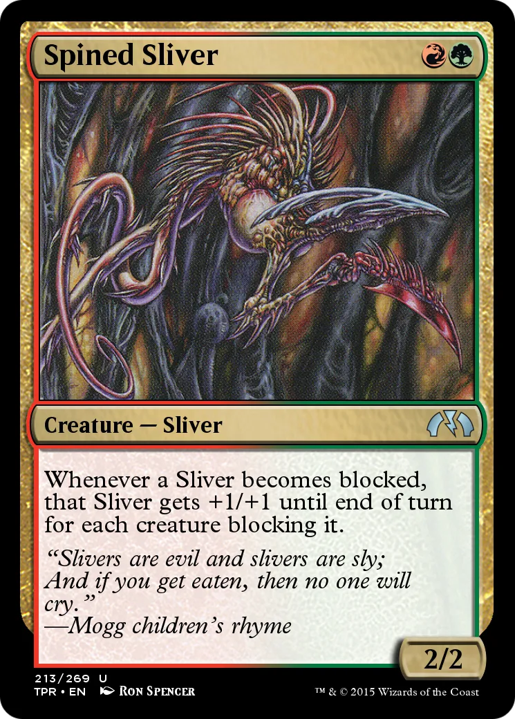 Spined Sliver