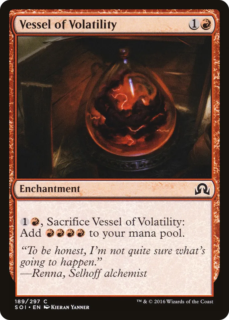 Vessel of Volatility