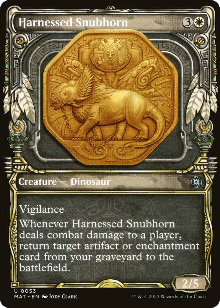 Harnessed Snubhorn