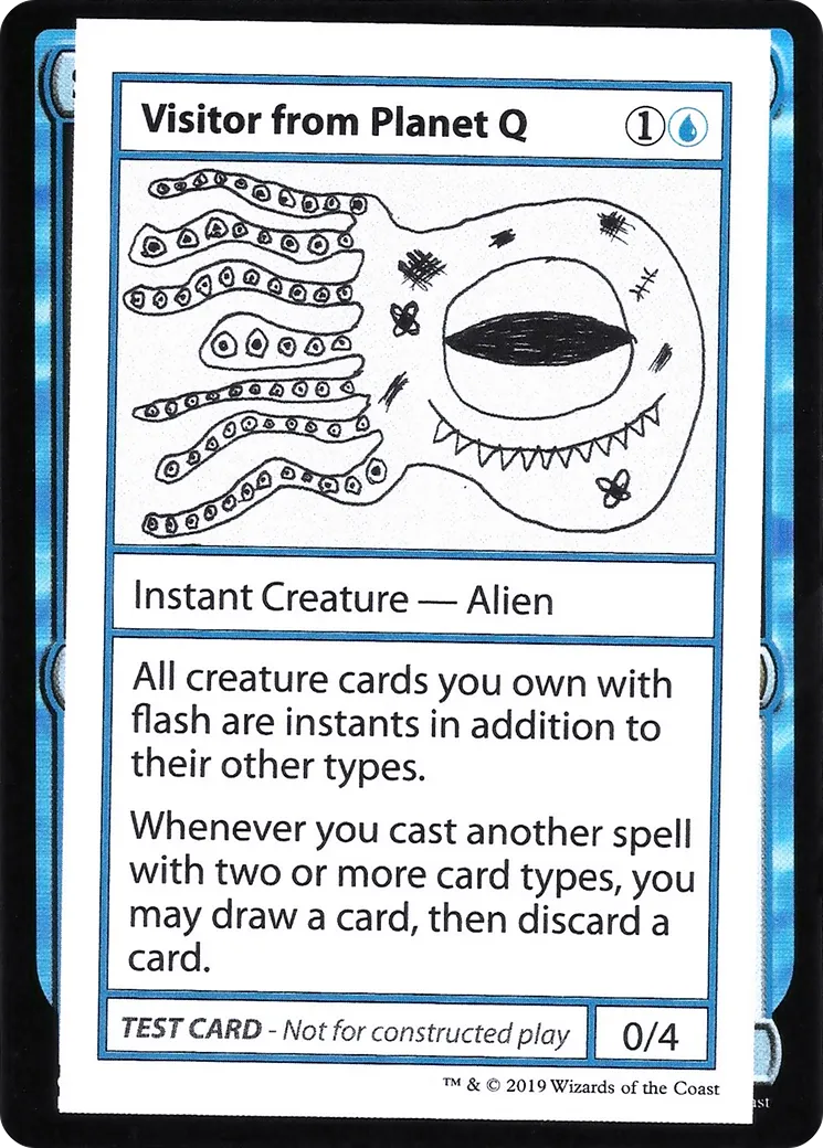 Visitor from Planet Q