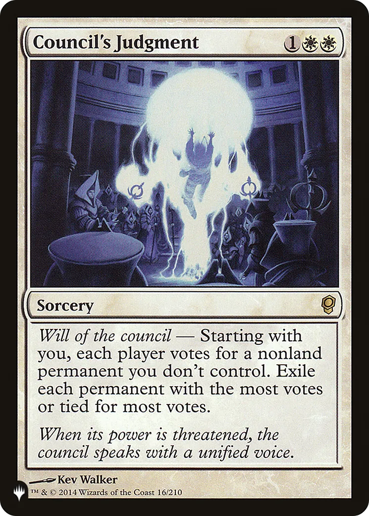 Council's Judgment