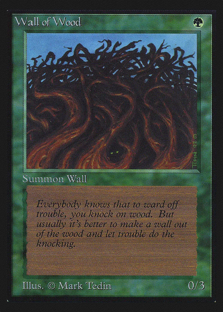 Wall of Wood