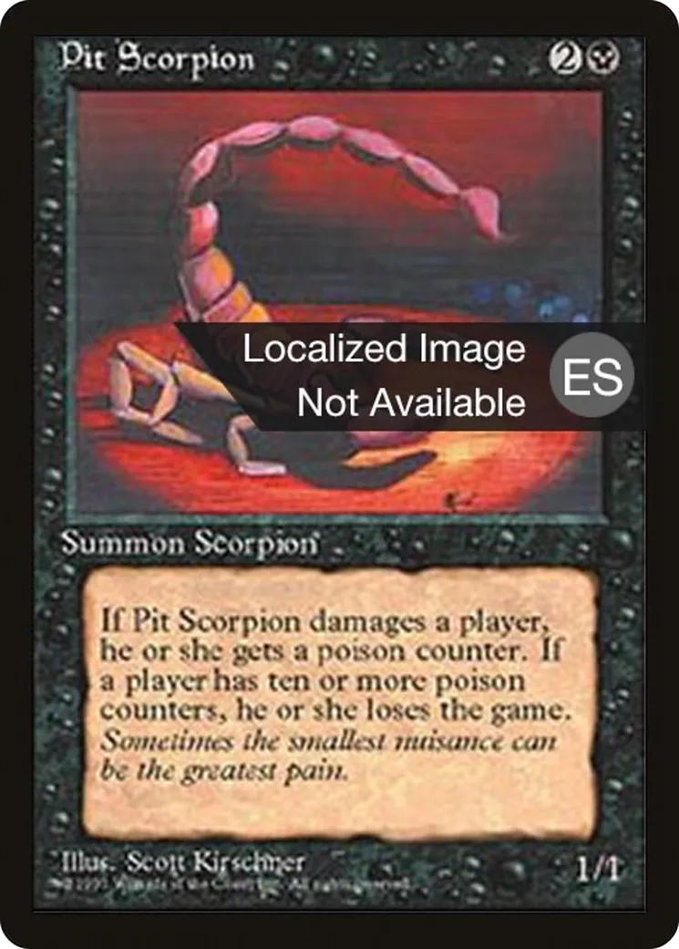Pit Scorpion
