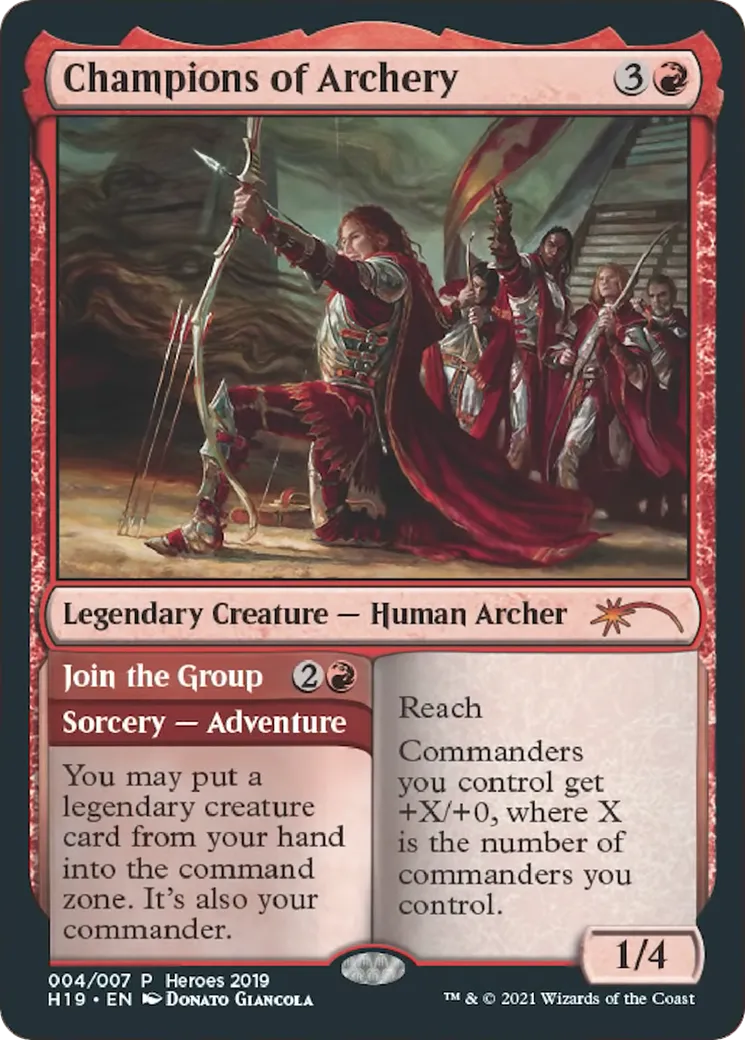 Champions of Archery // Join the Group