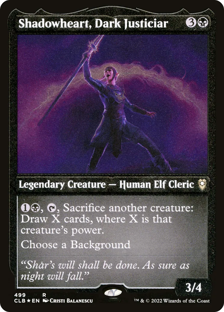 Shadowheart, Dark Justiciar