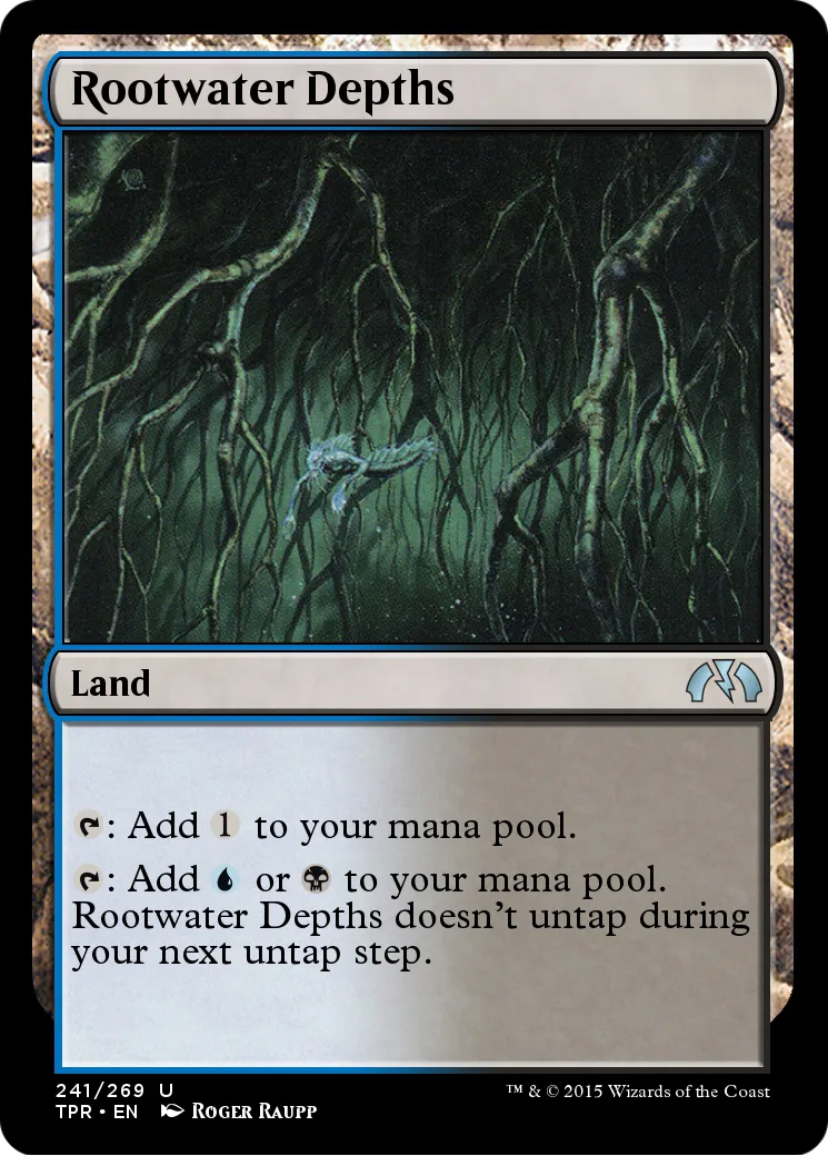 Rootwater Depths
