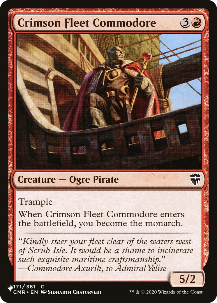 Crimson Fleet Commodore