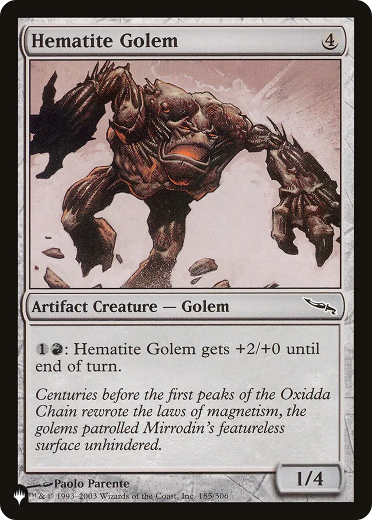 Hematite Golem
