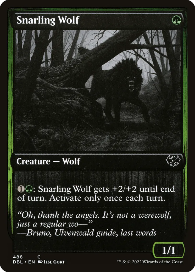 Snarling Wolf