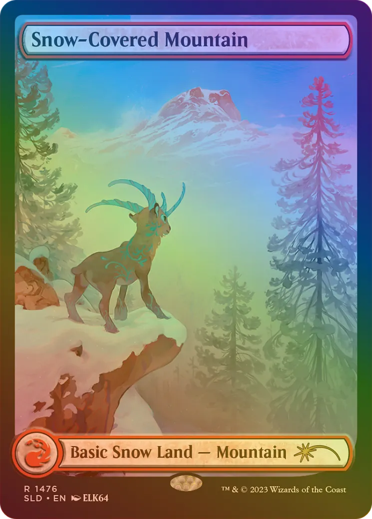 Snow-Covered Mountain