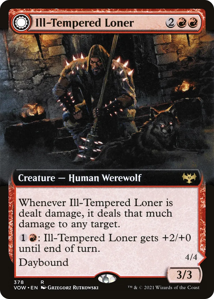 Ill-Tempered Loner // Howlpack Avenger
