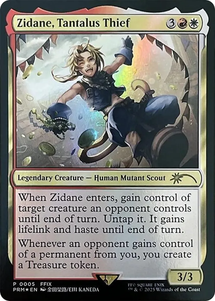 Zidane, Tantalus Thief
