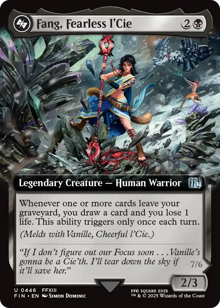 Fang, Fearless l'Cie // Ragnarok, Divine Deliverance