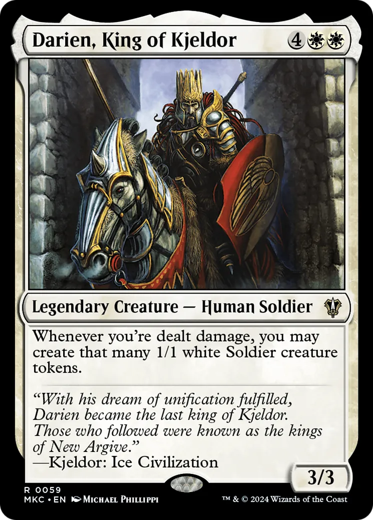 Darien, King of Kjeldor