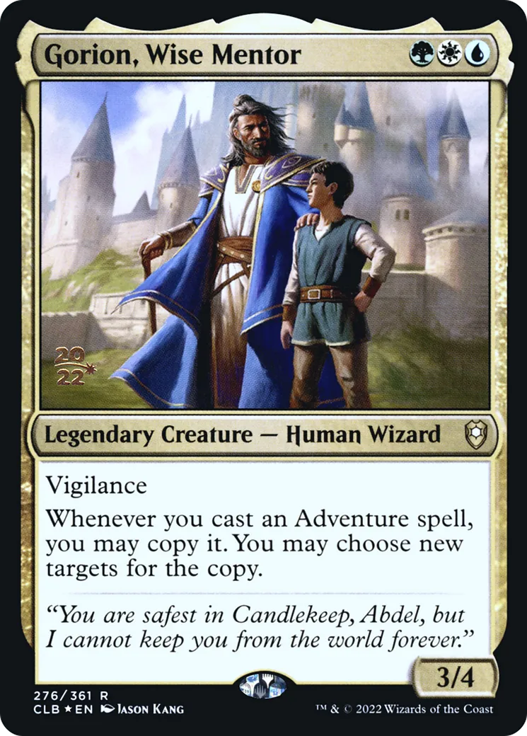 Gorion, Wise Mentor