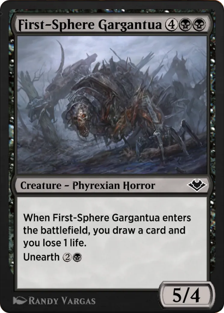 First-Sphere Gargantua