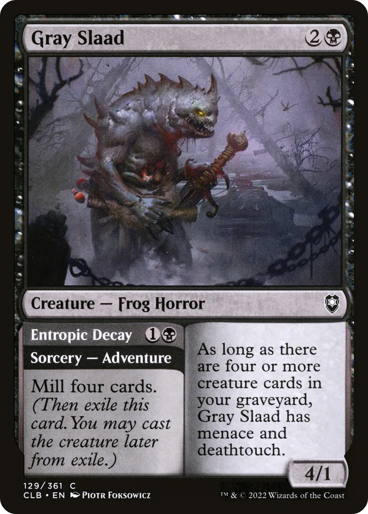 Gray Slaad // Entropic Decay