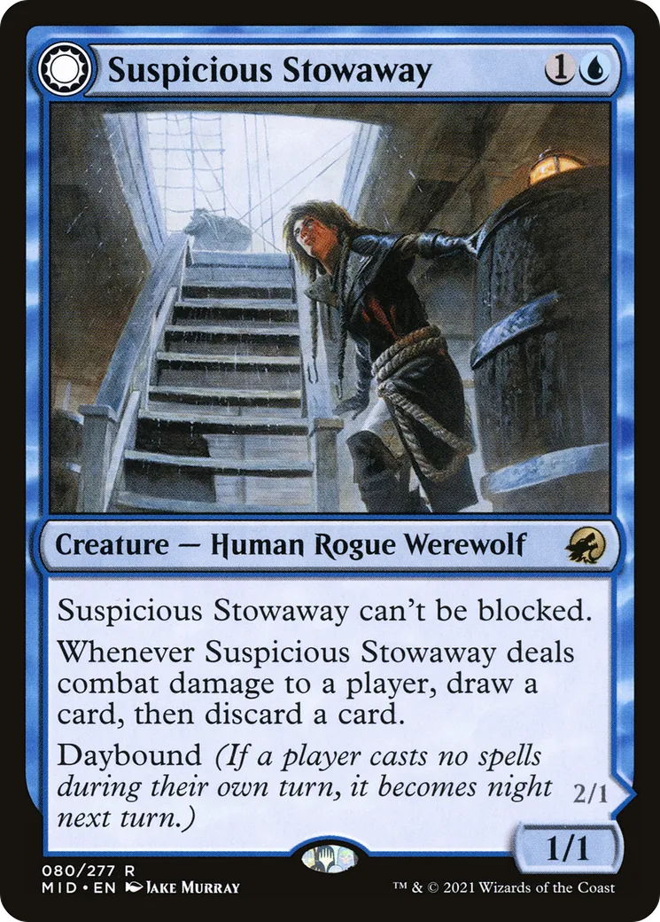 Suspicious Stowaway // Seafaring Werewolf