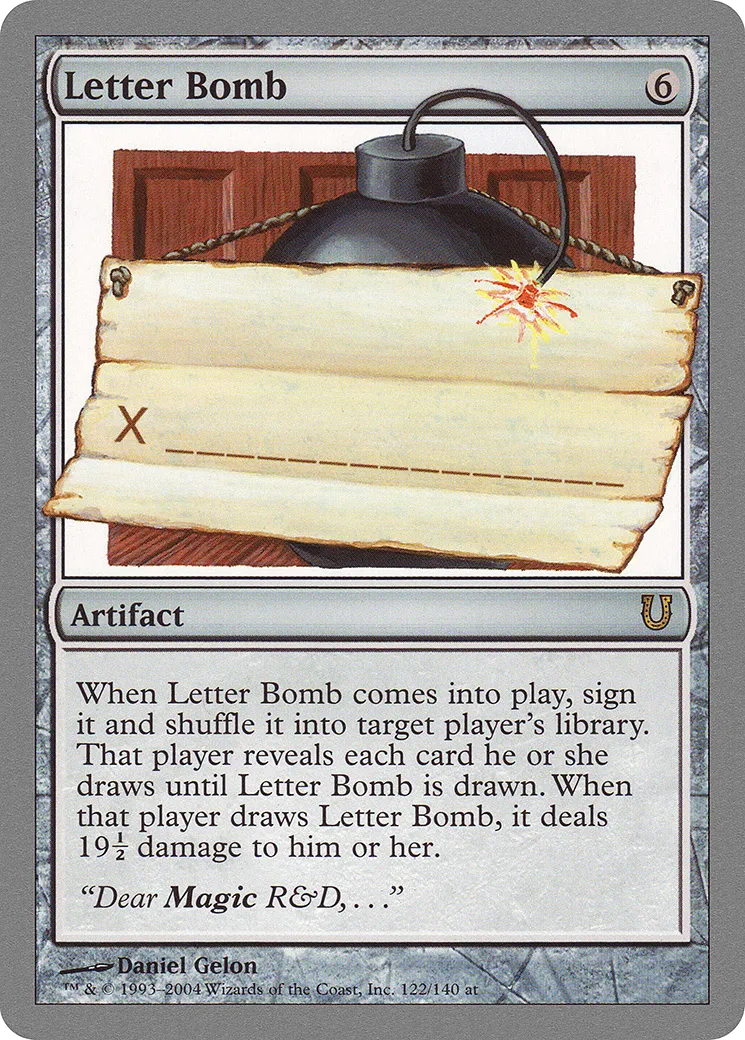 Letter Bomb