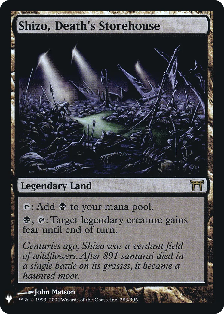 Shizo, Death's Storehouse