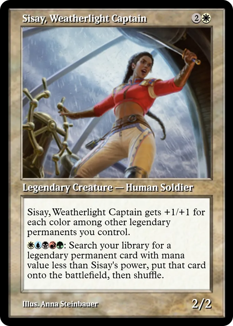 Sisay, Weatherlight Captain