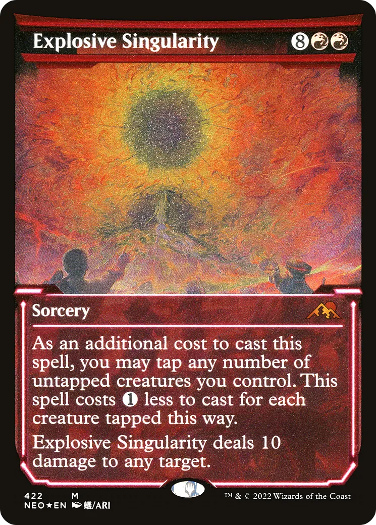 Explosive Singularity