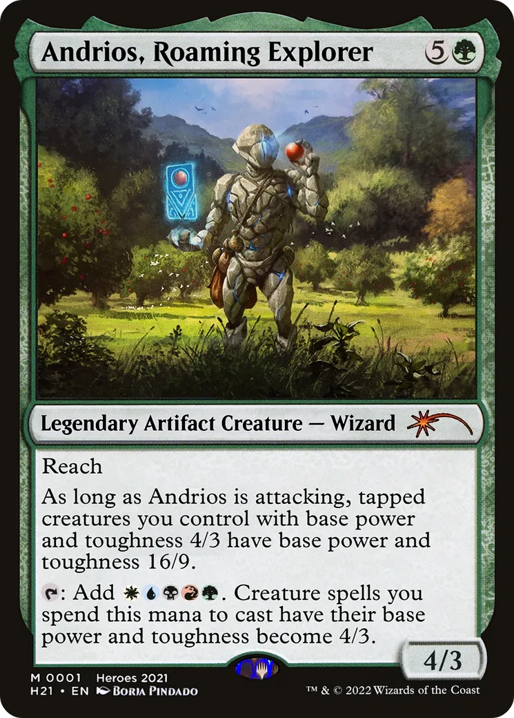 Andrios, Roaming Explorer