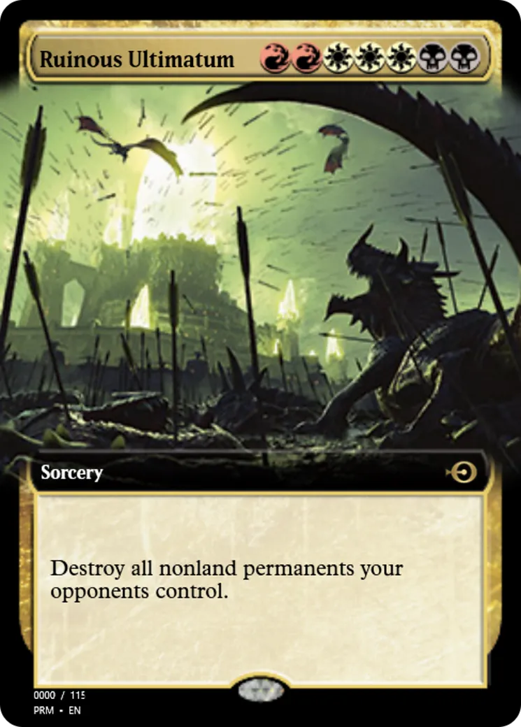Ruinous Ultimatum