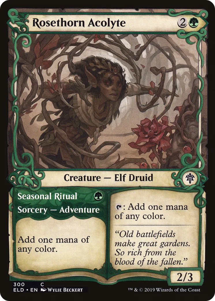 Rosethorn Acolyte // Seasonal Ritual