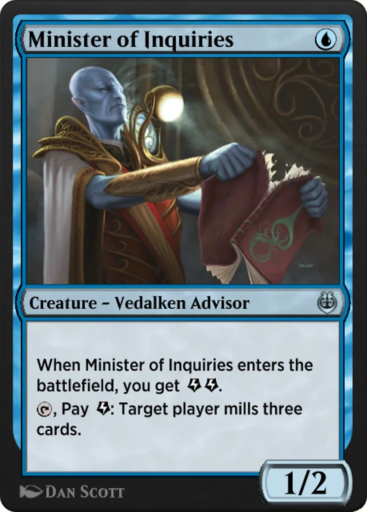 Minister of Inquiries