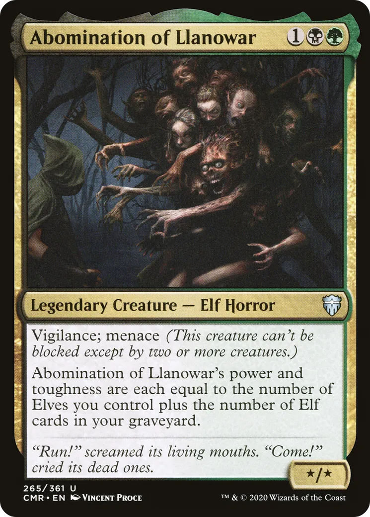 Abomination of Llanowar