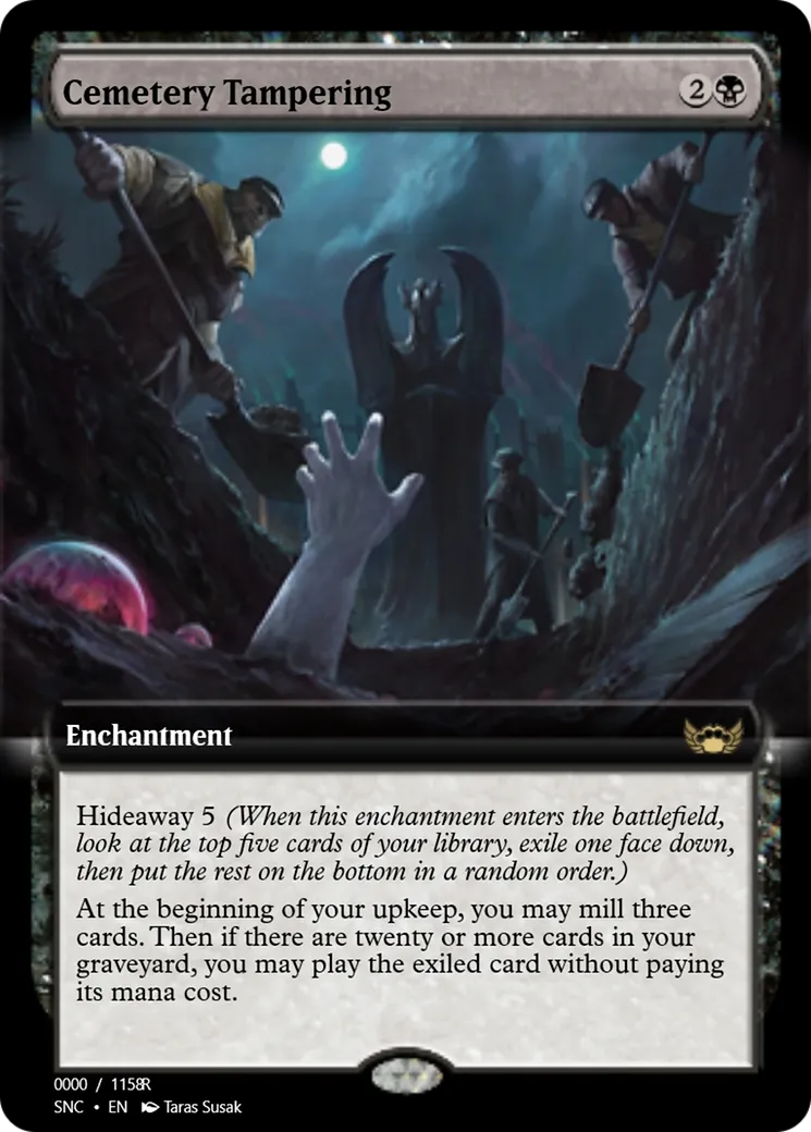 Cemetery Tampering