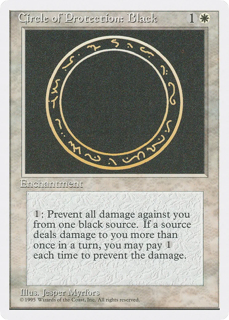 Circle of Protection: Black
