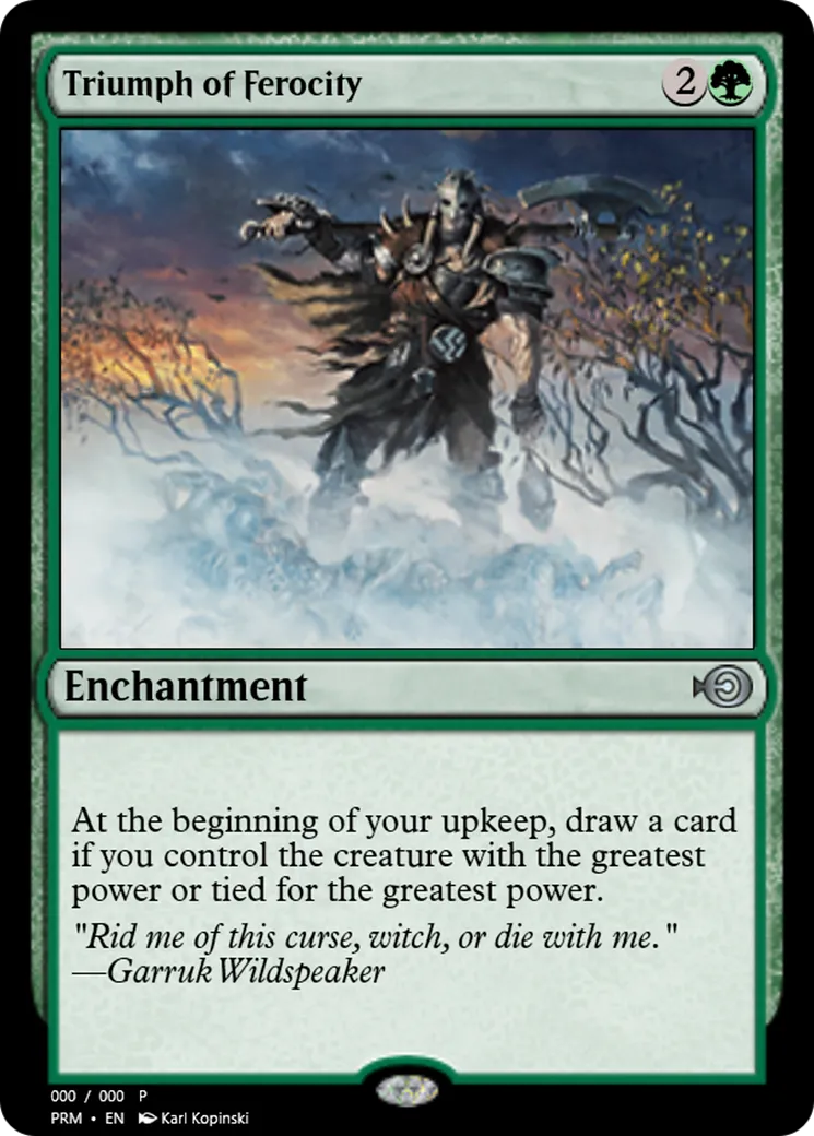 Triumph of Ferocity