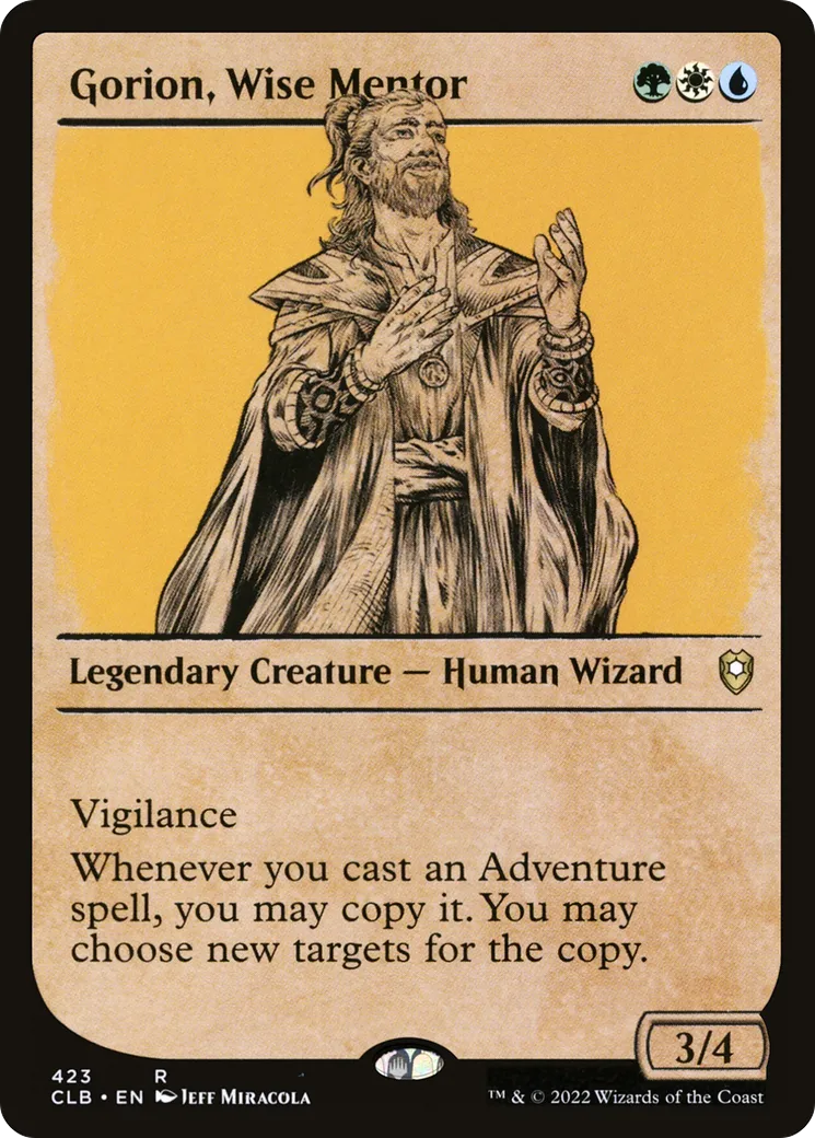 Gorion, Wise Mentor