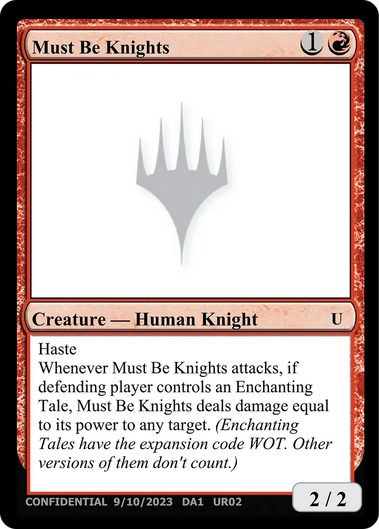 Must Be Knights