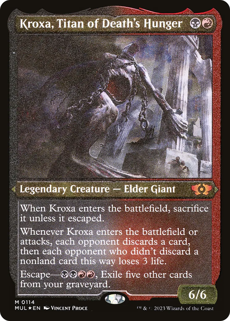 Kroxa, Titan of Death's Hunger