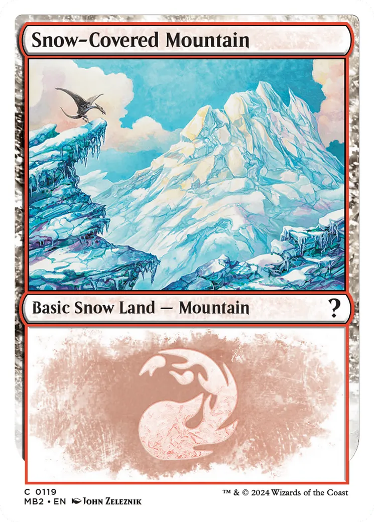 Snow-Covered Mountain